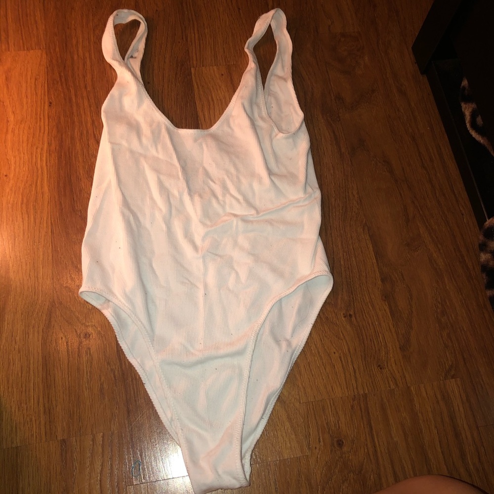 Ribed body suit